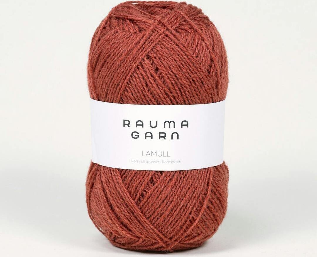 Rauma Garn Lamullgarn 28 Terrakotta
