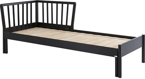 Kiteen Franz, levitettävä laverisohva 190 cm Musta