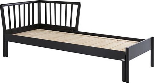 Kiteen Franz, levitettävä laverisohva 200 cm Musta