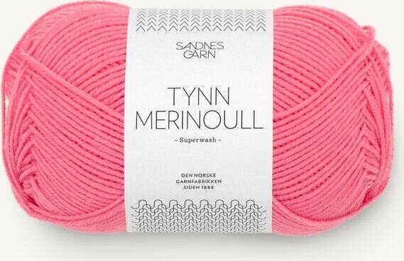 Sandnes Garn Tynn Merinoull 4315 Bubblegun Pink