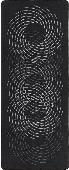 Pyörre 80x200cm Musta