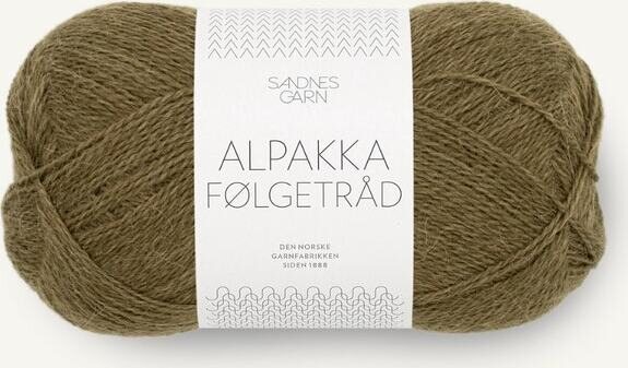 Sandnes Garn Alpakka Følgetråd 9873 Dark Olive