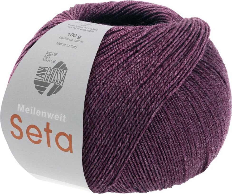 Lana Grossa Meilenweit 100 Seta 26 Lila