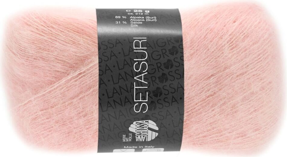 Lana Grossa Setasuri 8 Roosa
