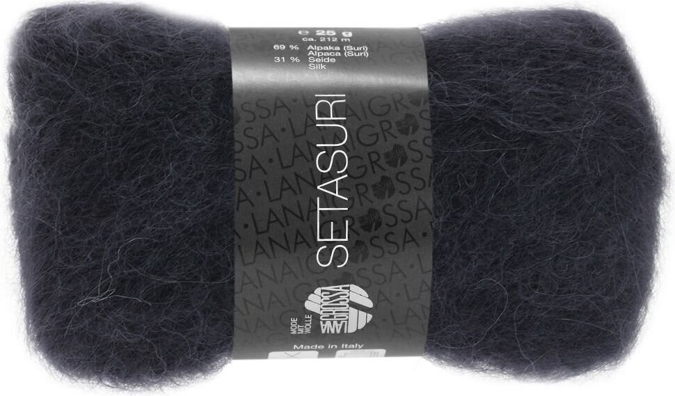 Lana Grossa Setasuri 20 Musta