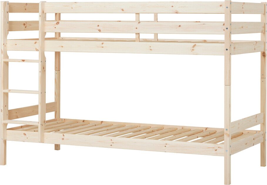 Hoppekids ECO Comfort kerrossänky 90x200cm Natural Wood