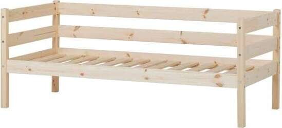 Hoppekids ECO Comfort Juniorisänky 70x160cm reunakaiteilla Natural Wood