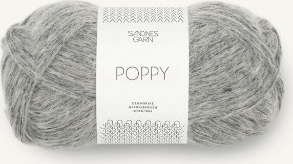 Sandnes Garn Poppy 1042 Gråmelert