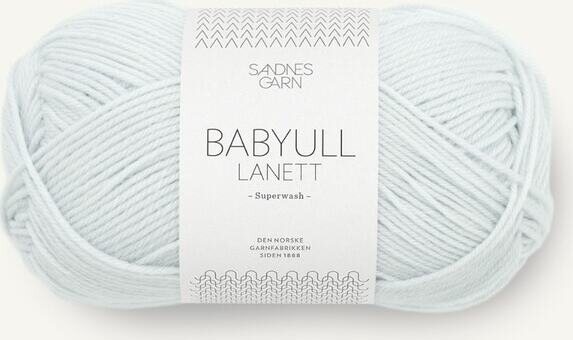 Sandnes Garn Babyull Lanett merinovilla 5811 Arctic Ice