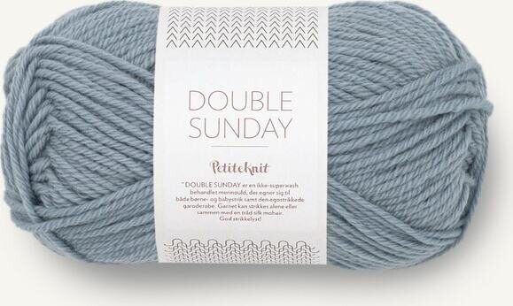 Sandnes Garn PetiteKnit DOUBLE SUNDAY 6050 Above The Clouds