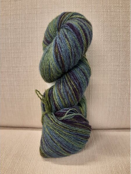 Aade Lõng Vironvilla 8/2 vyyhti monivärinen Lavander n. 260g