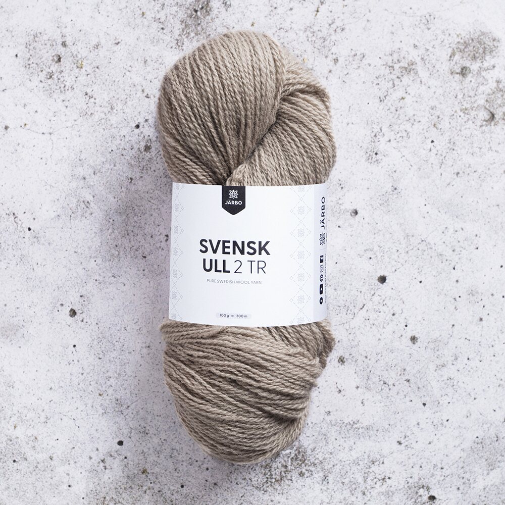Järbo Garn Svensk Ull 2-säikeinen (Järbo 2 trä) 74110 Sandy