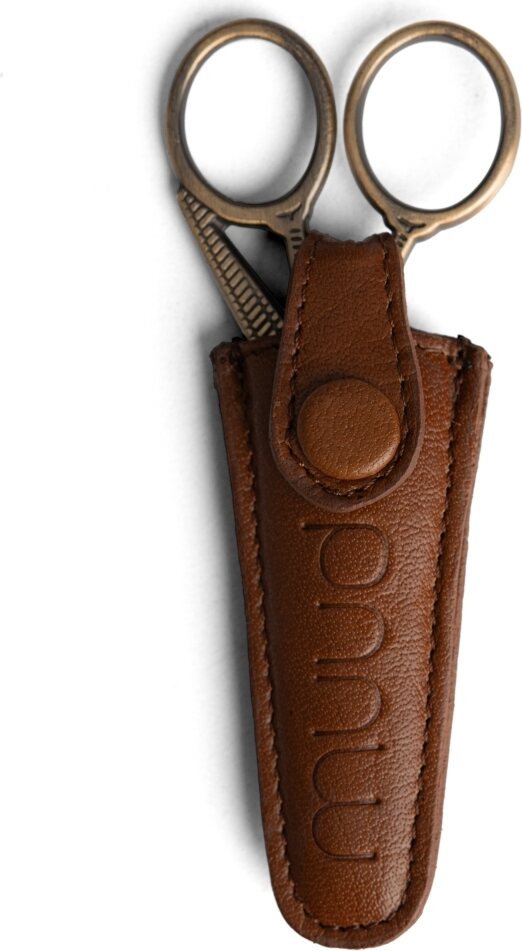 Muud Espoo saksikotelo nahkaa Rich Brown