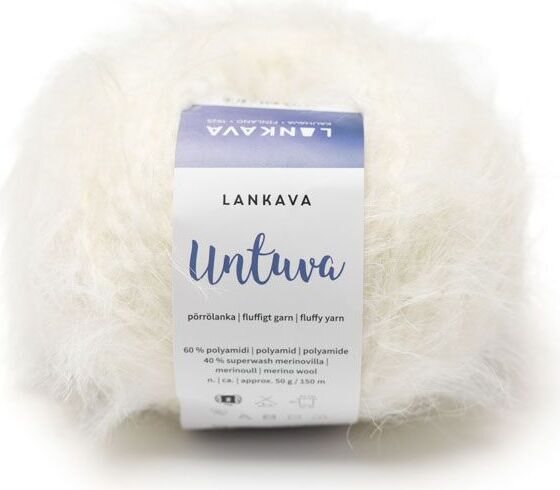 Lankava Untuva-pörrölanka 30 valkoinen