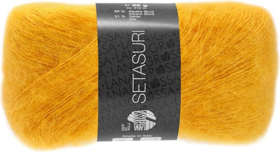 Lana Grossa Setasuri 6 Maissinkeltainen(poistuva väri)