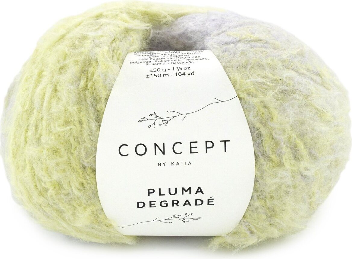 Katia Pluma Decrade 200 - Lavender-Pistachio