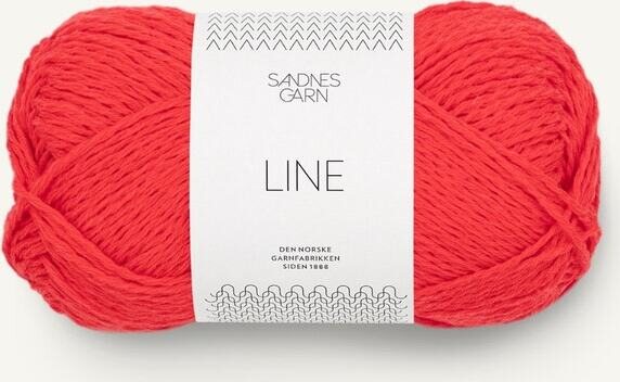 Sandnes Garn Line 4108 Flame Scarlet