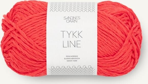 Sandnes Garn Tykk Line 4108 Flame Scarlet