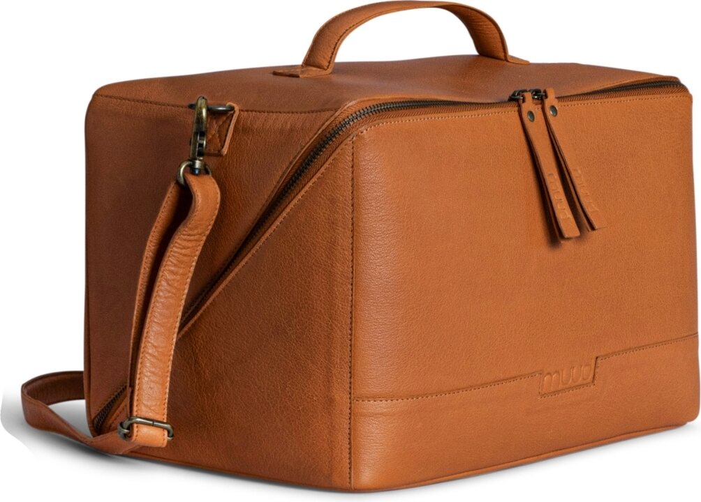 Muud Cleo XL neulelaukku Whisky