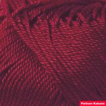Järbo Garn Järbo 8/4 puuvillalanka 50g kerässä 32023 Maroon red