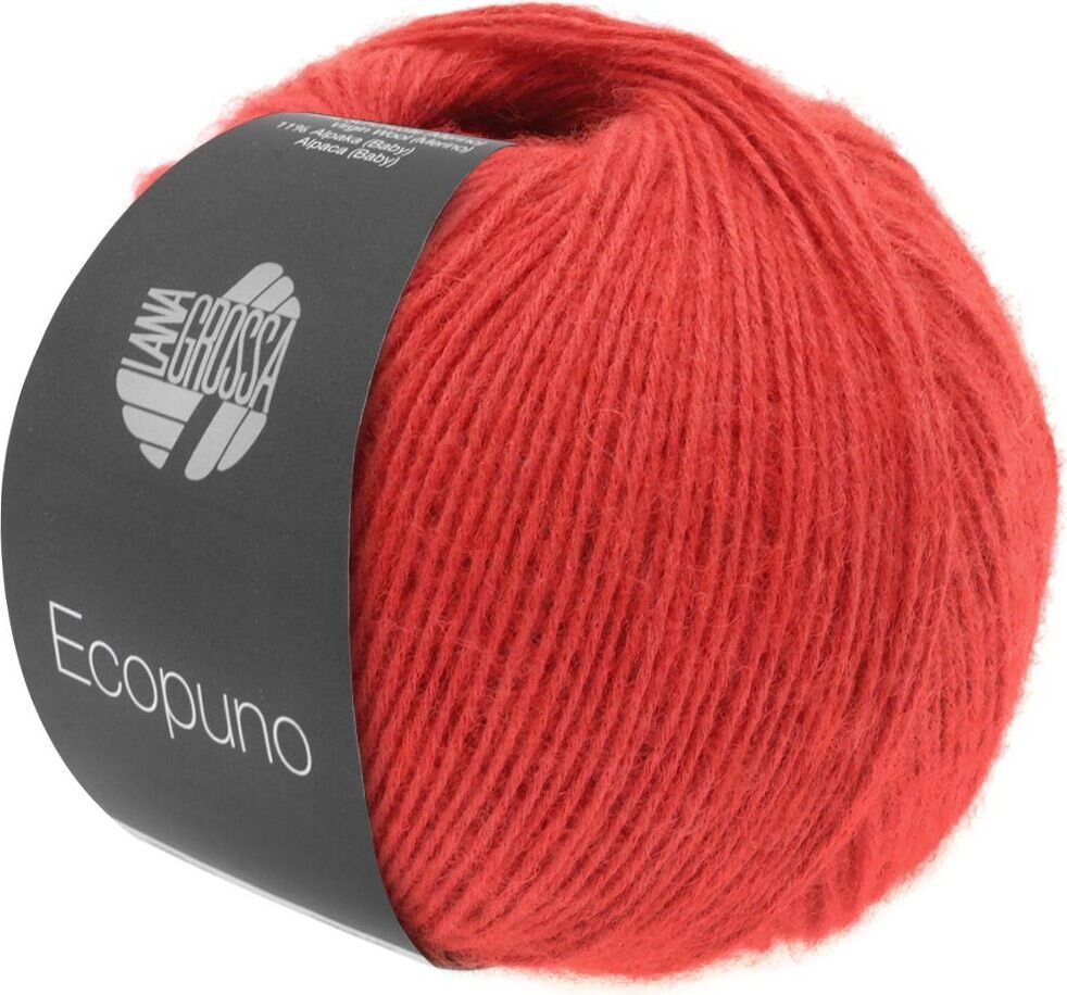 Lana Grossa Ecopuno 6 Rot