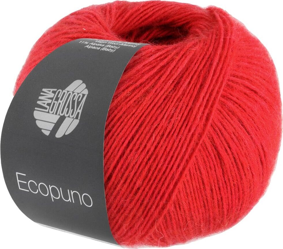Lana Grossa Ecopuno 100 Rot