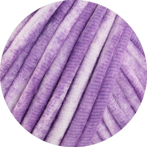 Lana Grossa Gelato Vintage 105 Lila/Weiß