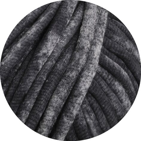 Lana Grossa Gelato Vintage 110 Anthrazit/Weiß