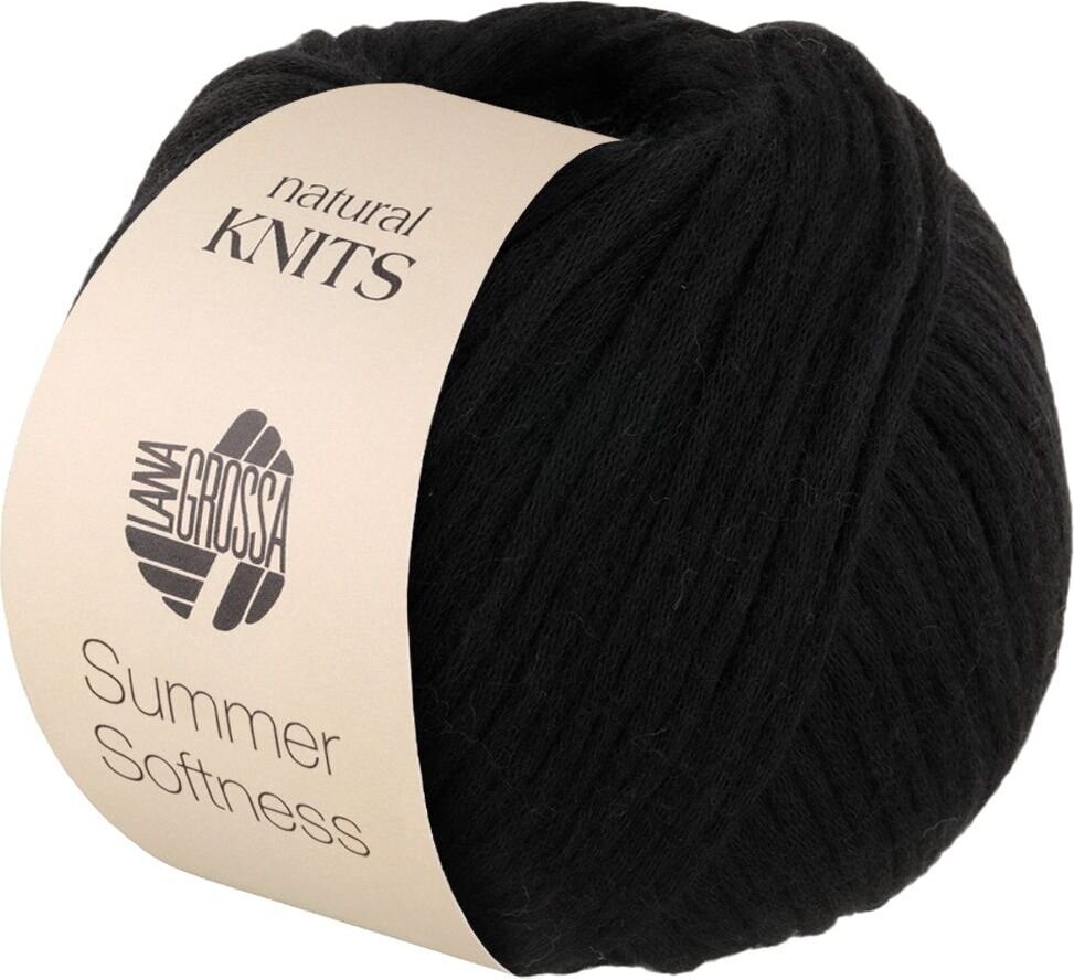 Lana Grossa Summer Softness 20 Schwarz