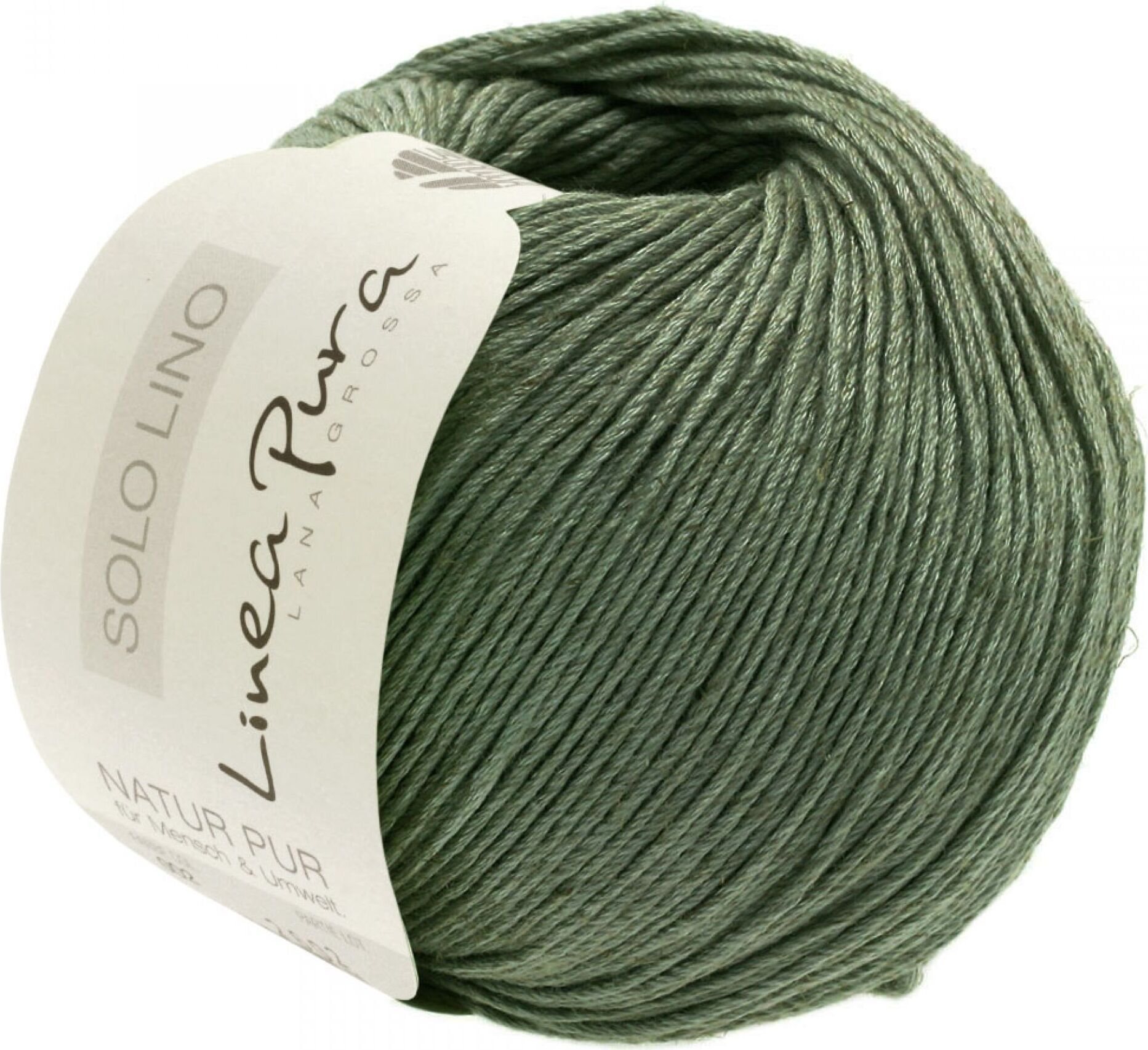 Lana Grossa Solo Lino 20 Resedagrün
