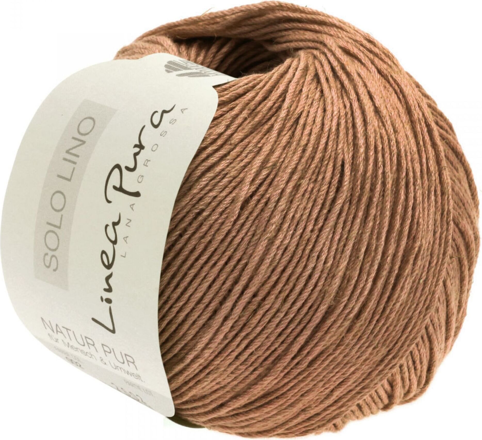 Lana Grossa Solo Lino 26 Zimt