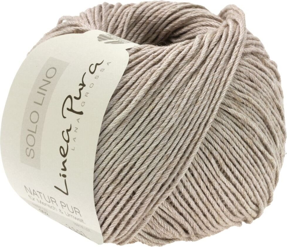 Lana Grossa Solo Lino 55 Perlbeige