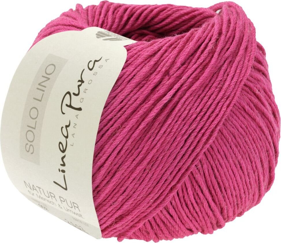 Lana Grossa Solo Lino 58 Pink