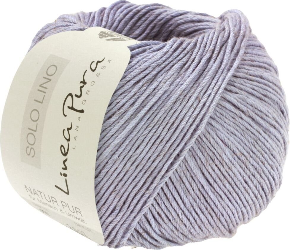 Lana Grossa Solo Lino 65 Hellflieder