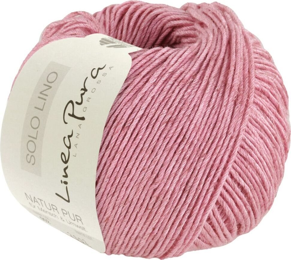 Lana Grossa Solo Lino 66 Rosa