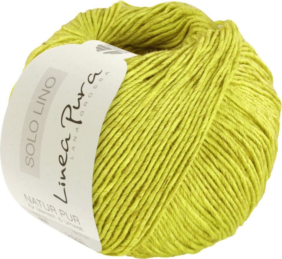 Lana Grossa Solo Lino 71 Limette