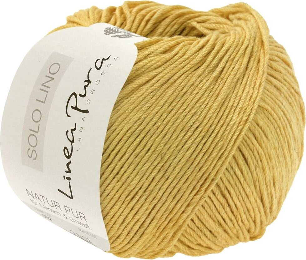 Lana Grossa Solo Lino 73 Rapsgelb