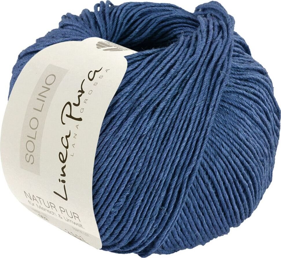 Lana Grossa Solo Lino 76 Blau