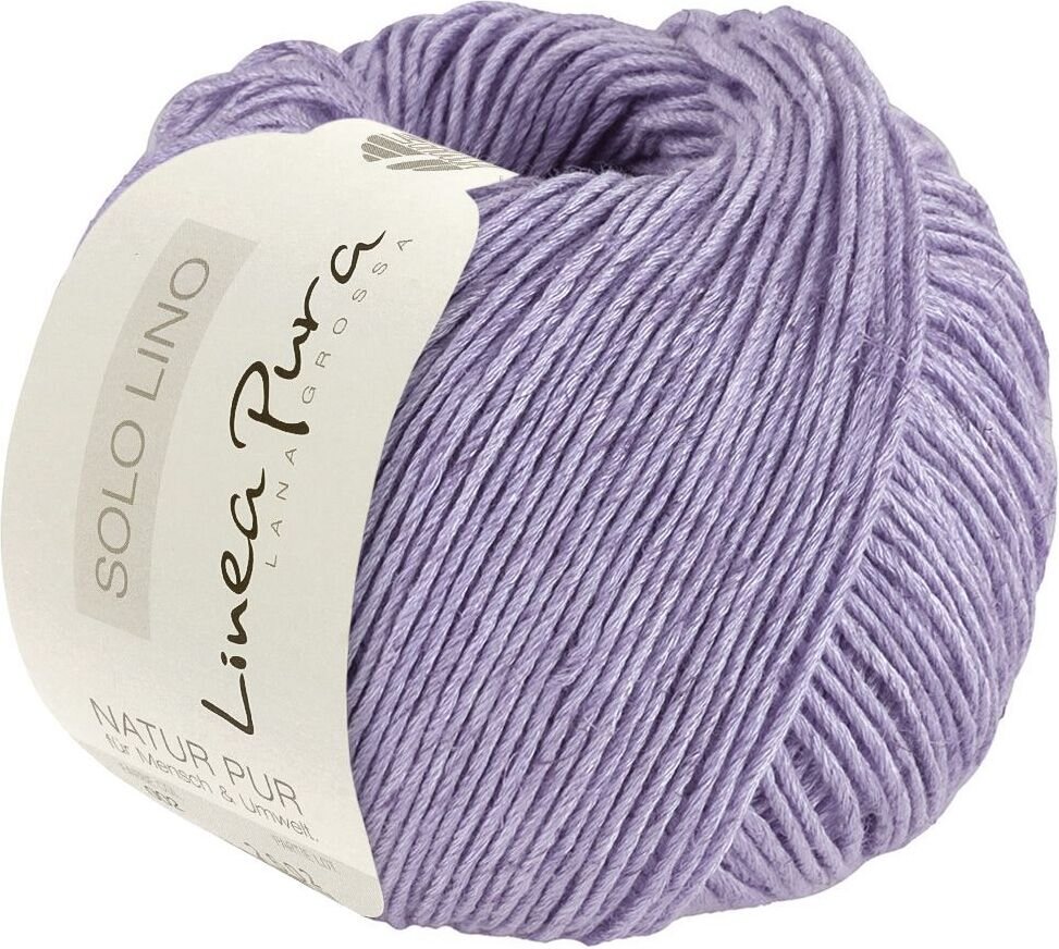 Lana Grossa Solo Lino 78 Flieder