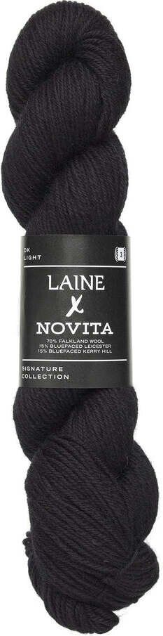 Novita x Laine DK 100 g 0891 Winter Black