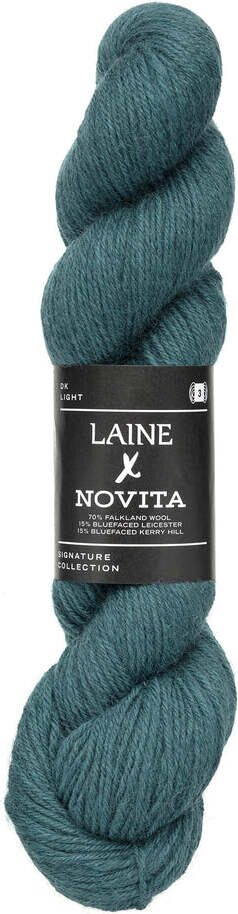Novita x Laine DK 100 g 1661 Heathered Teal