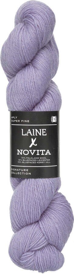 Novita x Laine 4PLY 100 g 7171 Lilac Bloom