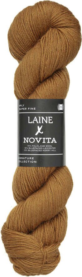 Novita x Laine 4PLY 100 g 2761 Golden Amber