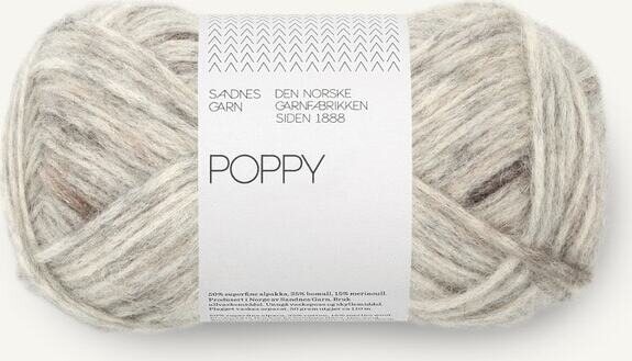 Sandnes Garn Poppy 1045 Grey marble