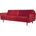 Huonekalukeidas-mallisto Saimaa 3-istuttava sohva sametti-verhoiluilla