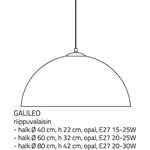 Fosto Galileo kattovalaisin 60 cm