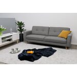 Huonekalukeidas-mallisto Bravo 3-istuttava sohva, kangasverhoiltu