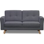 Huonekalukeidas-mallisto Bravo 2-istuttava sohva, kangasverhoiltu