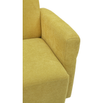 Huonekalukeidas-mallisto korkeaselkäinen Sopra nojatuoli kangasverhoilulla