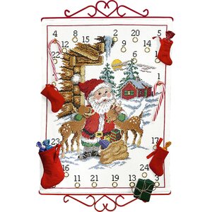 Svarta Fåret kirjailutyö pakkaus Joulukalenteri